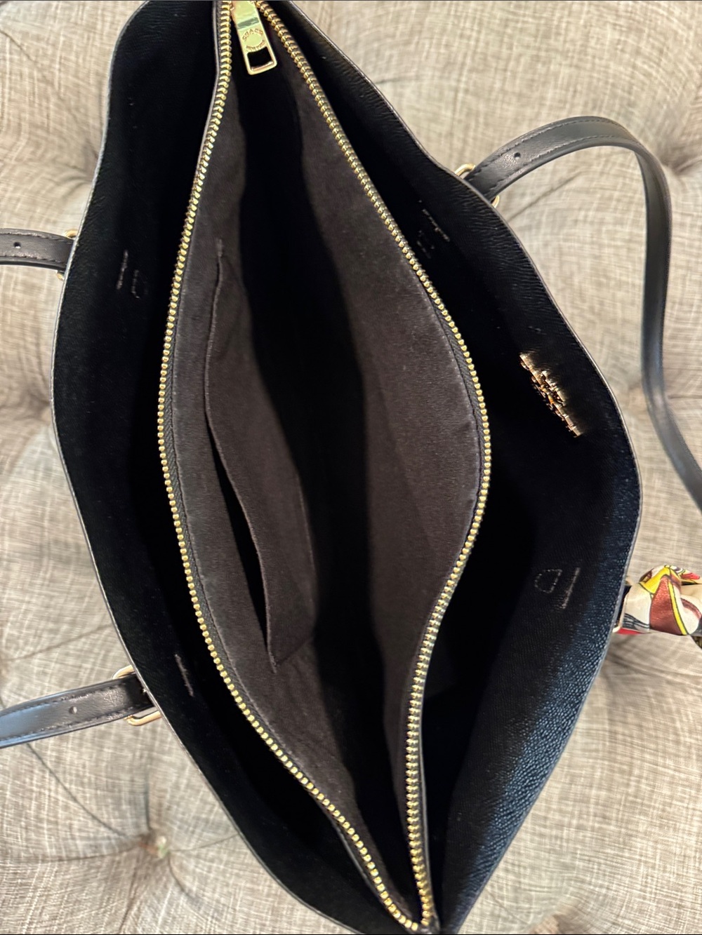 Coach Bag Large Brown Signature Leather City Tote Bag - Picture 10 of 17